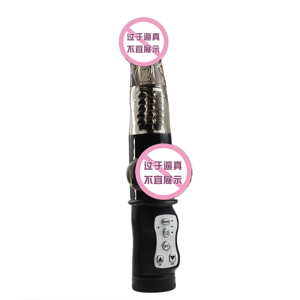 Naughty boy bead stick female masturbator appliance vibrating massage stick European and American sextoy wholesale