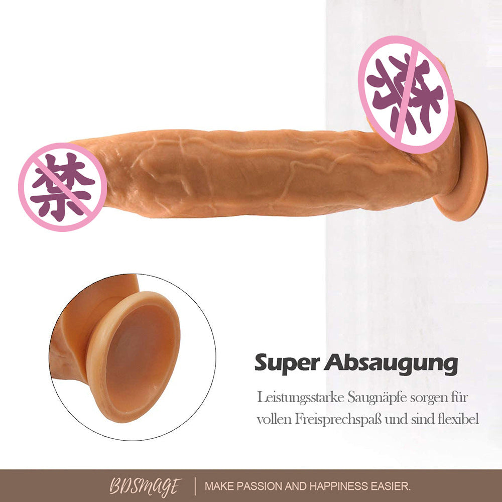 Europe, America, Amazon foreign trade hot-selling alien oversized thick dildo simulation penis female masturbator