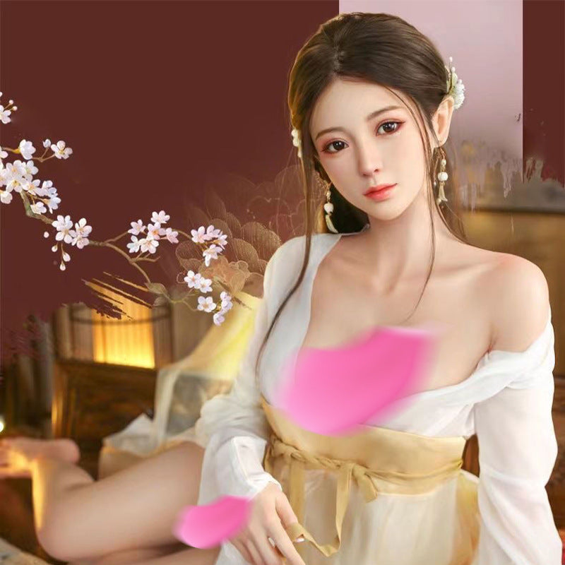 Full body real adult beautiful woman fun figure solid silicone doll antique two-dimensional can be inserted into silicone doll