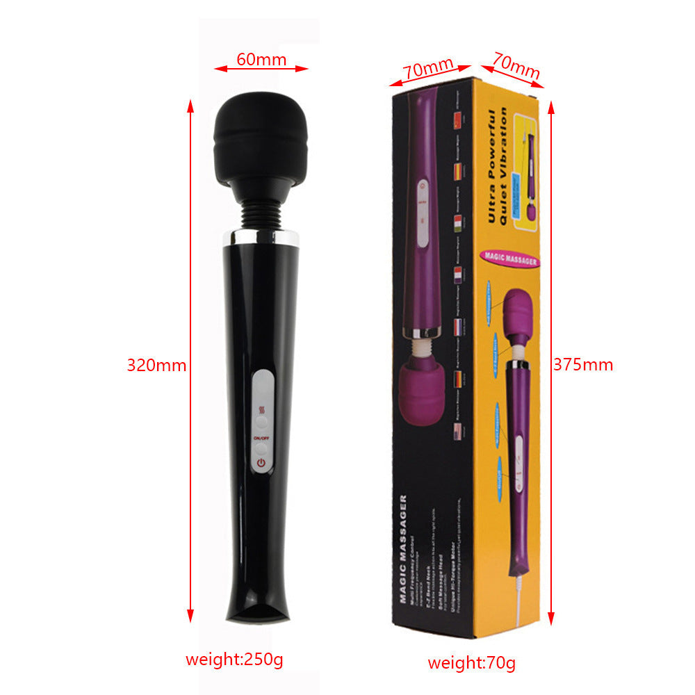 American big AV vibrator, rechargeable female masturbator, massage stick, adult sex products, wholesale of foreign trade sources