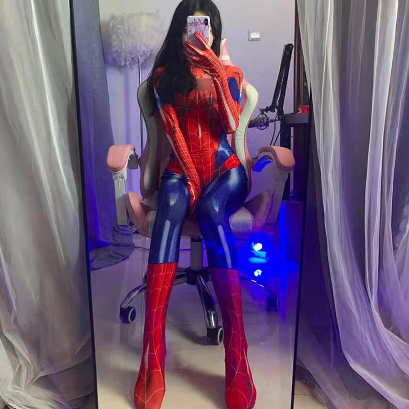 Sex lingerie passion anime open gear free suit, cosplay uniform temptation Cosplay Spider-Man suit