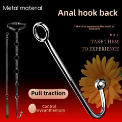 Jiu Ai SM Props Anal Hook Reverse Back Traction Chain Adult Sex Toys Sex Toys Couple Couple Backyard Sex Tool