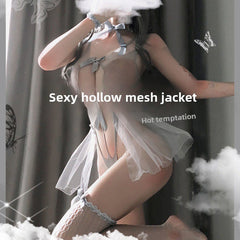 Tifei erotic underwear transparent seduction sexy sexy hot pajamas dress maid uniform free flirting passion