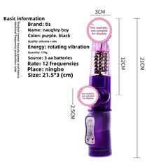 Naughty boy bead stick female masturbator appliance vibrating massage stick European and American sextoy wholesale