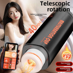 Jiuai Airplane Cup Men's Masturbation Electric Fully Automatic Retractable Hands-Free Fiji Cup Adult Sex Toys Customization