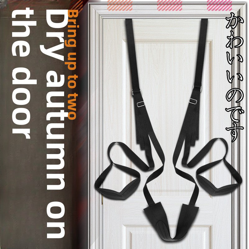 SM Sex Props Door Swing Handcuffs Couple Bound Training Toy SP Sex Aids Adult Supplies